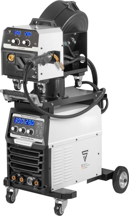 Produktbild Stahlwerk Schweissgerät MIG MAG 300 Pro Vollsynergischer IGBT Inverter mit 300 A