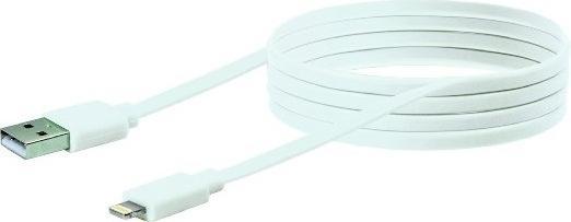 Produktbild Schwaiger LKF200L532 2m USB A Lightning Weiss USB Kabel (2 m, USB 2.0)