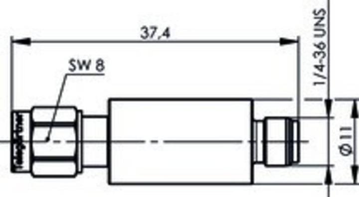 Produktbild Telegärtner Dämpfungsglied J01156A0041 1 S