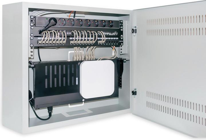 Produktbild Intellinet Low-Profile 19" Wall Mount Cabinet (4 HE, 19 Zoll Rack)