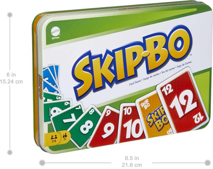 Actual product image Mattel Games Skip-Bo Deluxe (German)