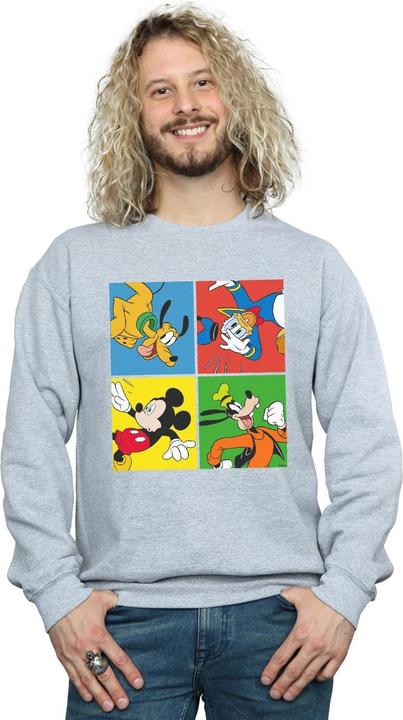 Actual product image Disney Mens Mickey Mouse Friends Sweatshirt (XL)