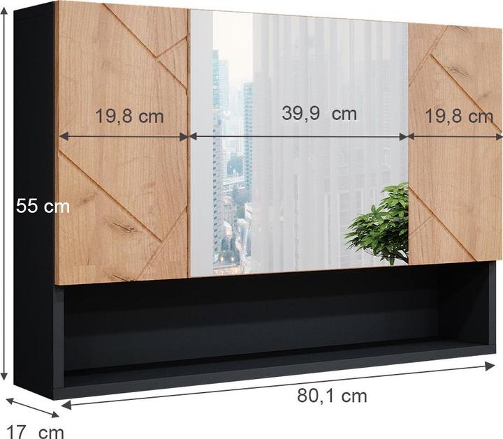 Immagine prodotto Vicco Irma (80 x 55 x 17 cm)