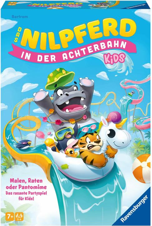 Immagine prodotto Ravensburger RAV L'ippopotamo sulle montagne russe Bambini 22361 (Tedesco)