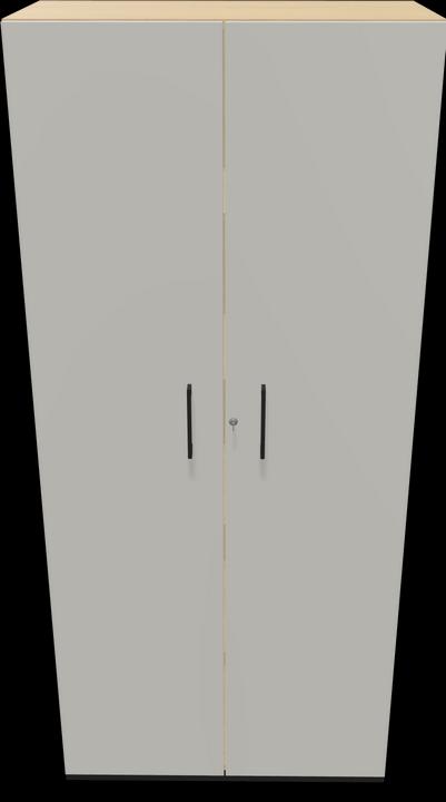Actual product image Narbutas Choice Hinged Door Cabinet (80 x 40 x 182 cm)