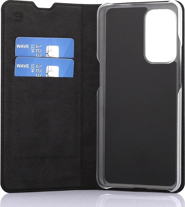 Actual product image Wave BookCase -suojakotelo, OnePlus 9, musta (OnePlus 9)
