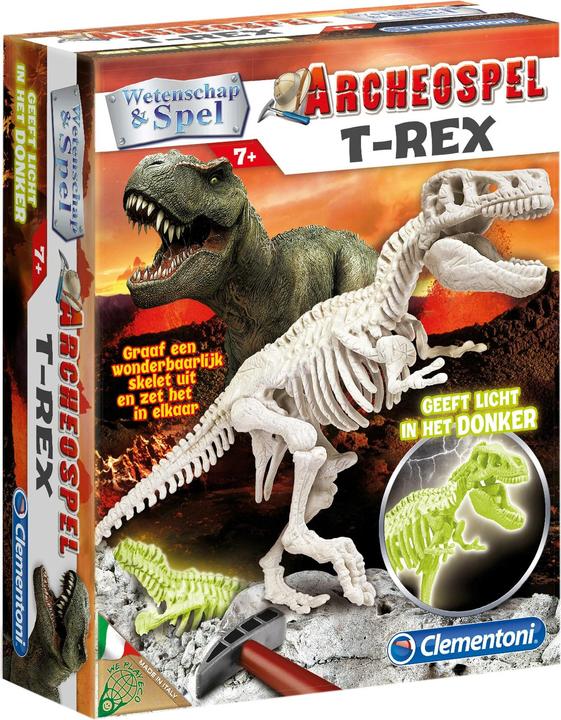 Immagine prodotto Clementoni Gioco archeologico Scienza e Gioco - T-Rex Fluo