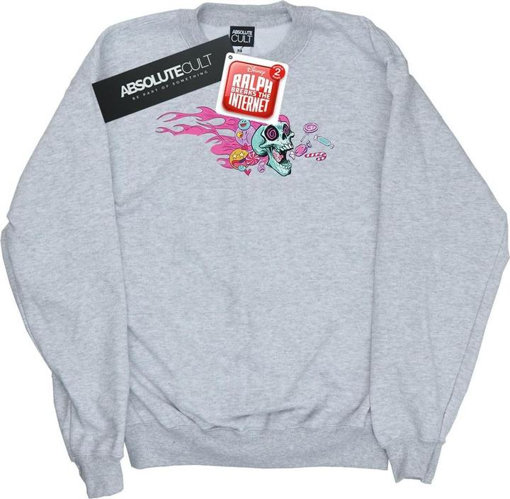 Disney Wreck It Ralph Candy Skull Sweatshirt (XL)