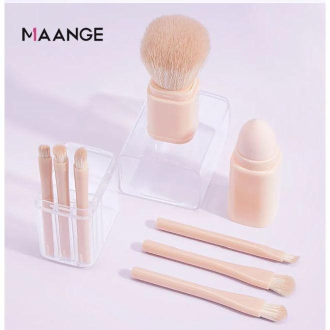 Image du produit Maange Mini pinceaux de maquillage de voyage (set de 8) (Set)