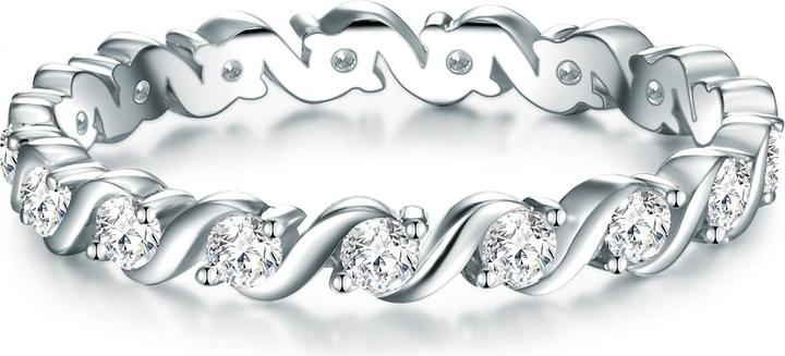 Trilani Damen Sterling Silber Zirkonia silber - 11984