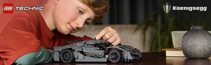 Actual product image LEGO Koenigsegg Jesko Absolut super sports car (42173, LEGO Technic)