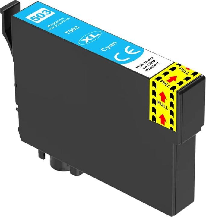Produktbild Hermex Kompatible Tintenpatrone XL für Epson WorkForce WF-2960DWF (C)