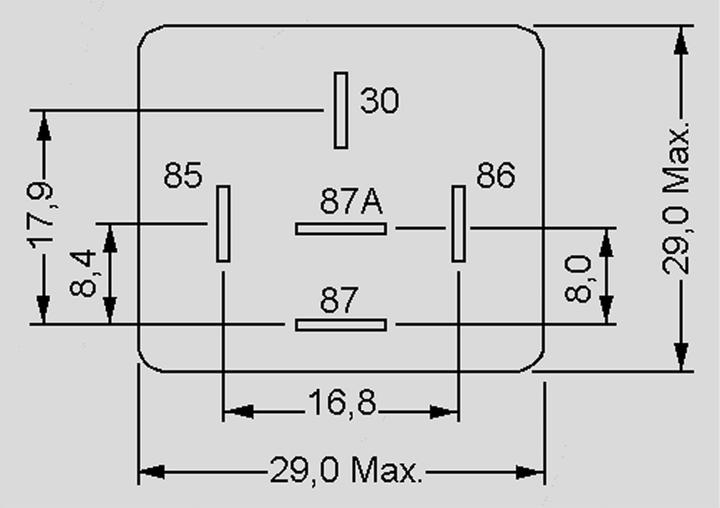 Nutritional values and ingredients Eneroid Car relay 12 V-, 50 A, 1x UM, plug-in connection
