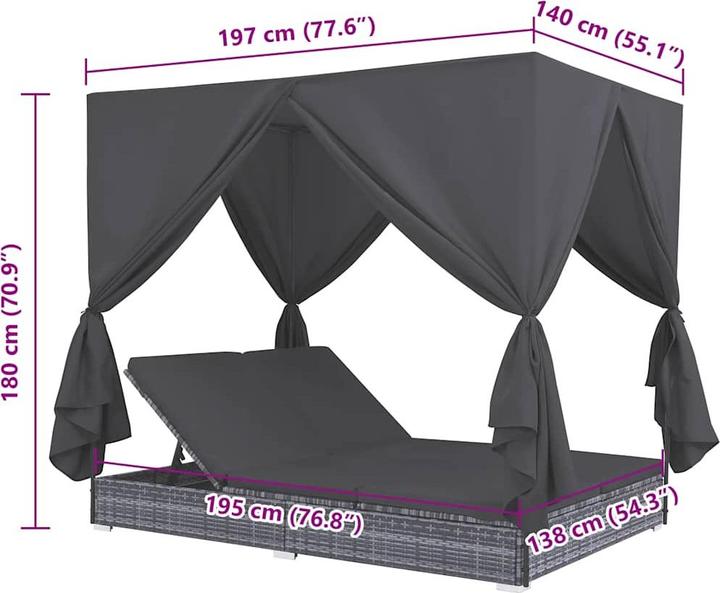 Produktbild VidaXL Irv (197 cm)