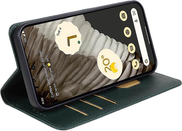 Actual product image Cover-Discount Google Pixel 8 - Stand Flip Case Cover green (Google Pixel 8)