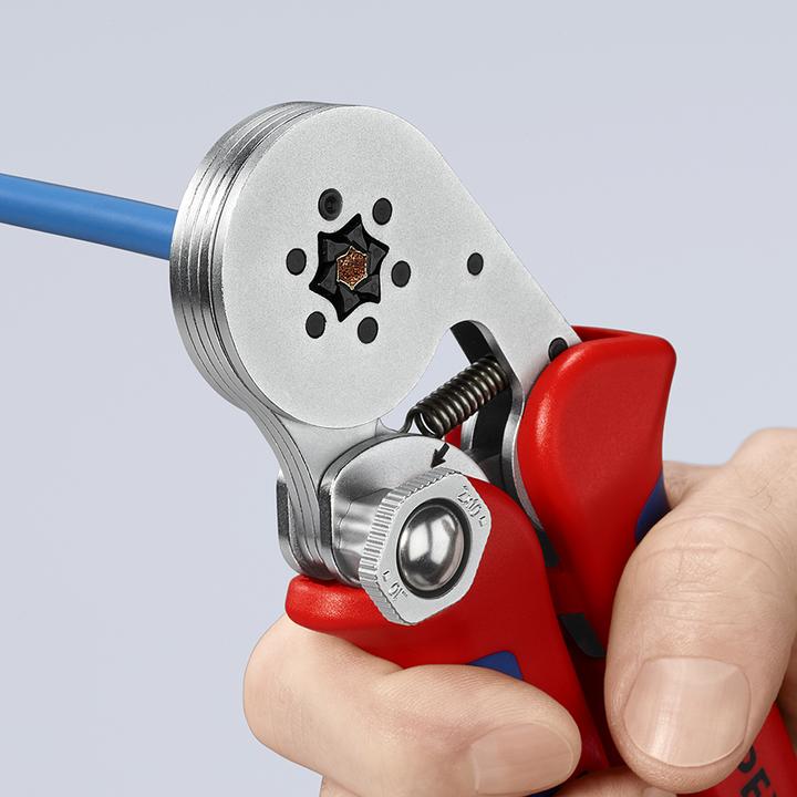 Produktbild Knipex Selbsteinstellende Crimpzange für Aderendhülsen (180 mm)