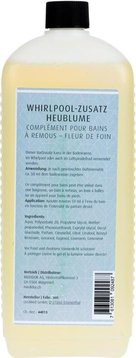 Image du produit Medidor Additif Whirlpool Fleur de foin 1 litre (1000 ml, Sel de bain)