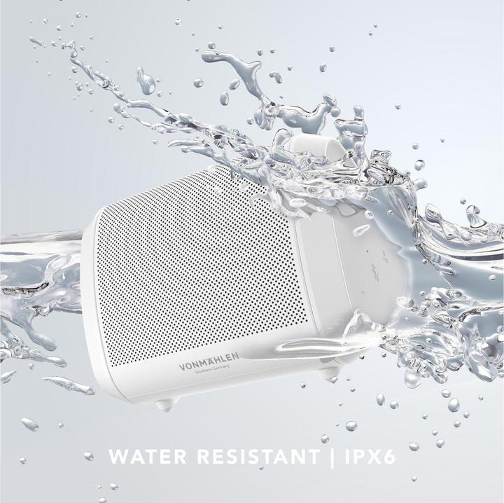 Image du produit Vonmählen Enceinte Bluetooth Air Beats Mini Blanc (13 h, Fonctionnement sur batterie)