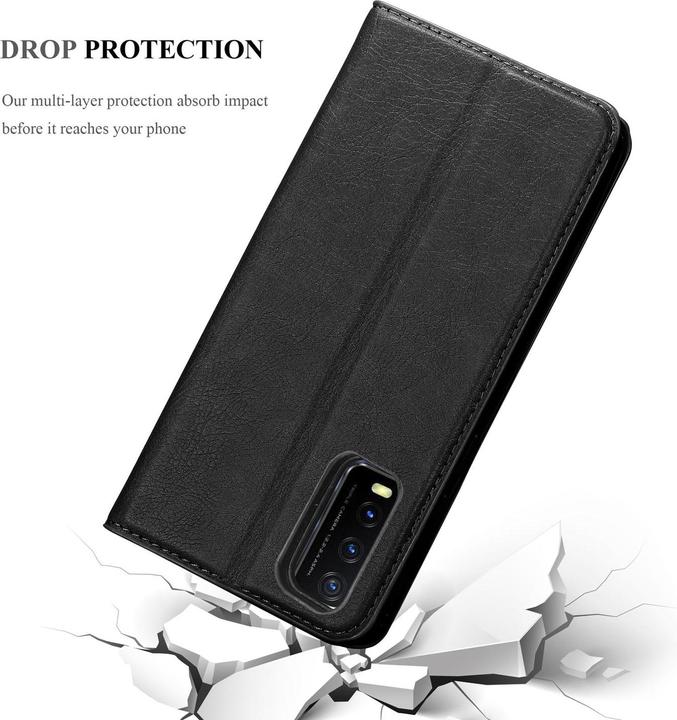 Produktbild Cadorabo Book Invisible Magnet Cover (Vivo Y20s)