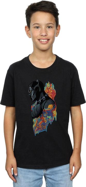 Produktbild Jungen Black Panther Profil TShirt (152, 158)