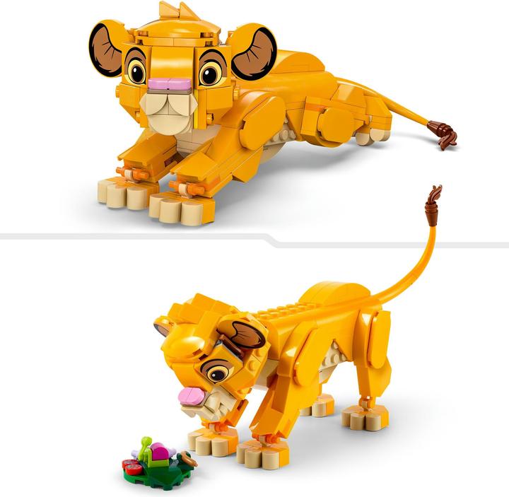 Actual product image LEGO 43243 Simba, the king's lion cub (43243, LEGO Disney)