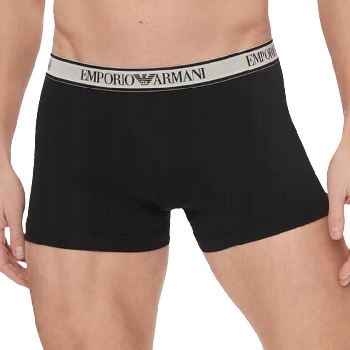 Actual product image Emporio Armani Mens Boxer Shorts (Pack of 3) (L, pack of 3)