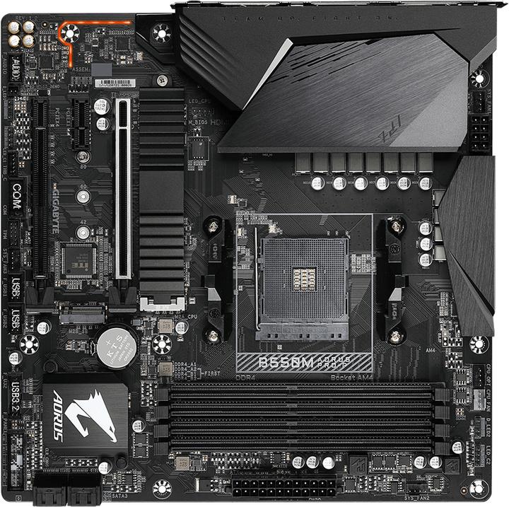 Produktbild Gigabyte B550M AORUS PRO-P (AM4, AMD B550, mATX)