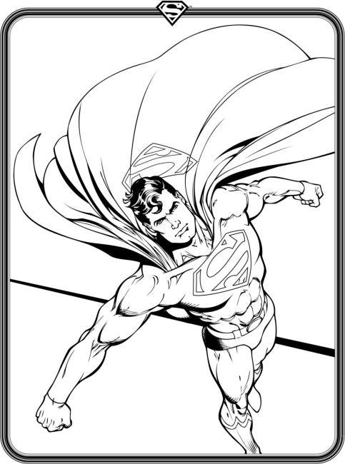 Produktbild DC Superman: Superstarker Malblock