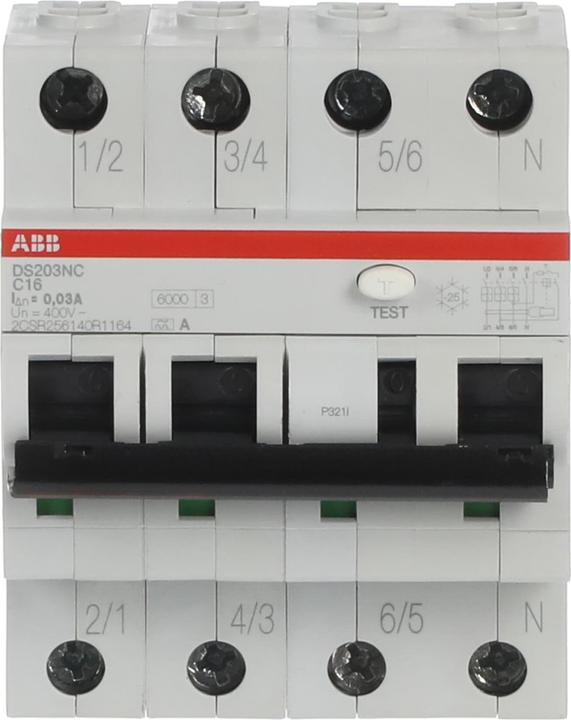 Image du produit ABB DS203NCA-C16/0,03 Interrupteur FI/LS