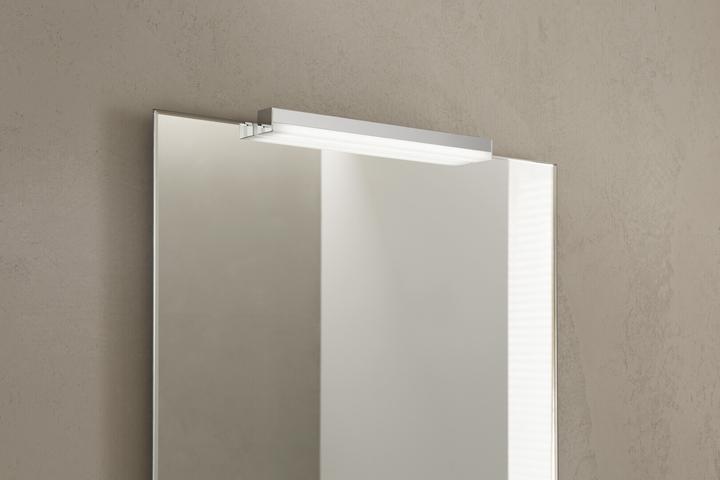 Image du produit Emco Lampe LED à pince pour miroir SYSTEM 2 horizontale, chrome 400mm (Blanc neutre, 50 cm, Intérieur)