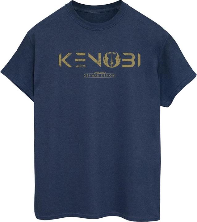 Immagine prodotto Star Wars Obi-Wan Kenobi Logo Maglietta Ampia Donna (S)