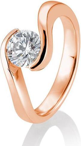 Produktbild Breuning Ring Schwung 0,80-1,50 ct. (50, 585/14 K Gold)