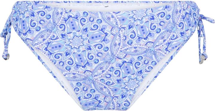 Blue paisley print