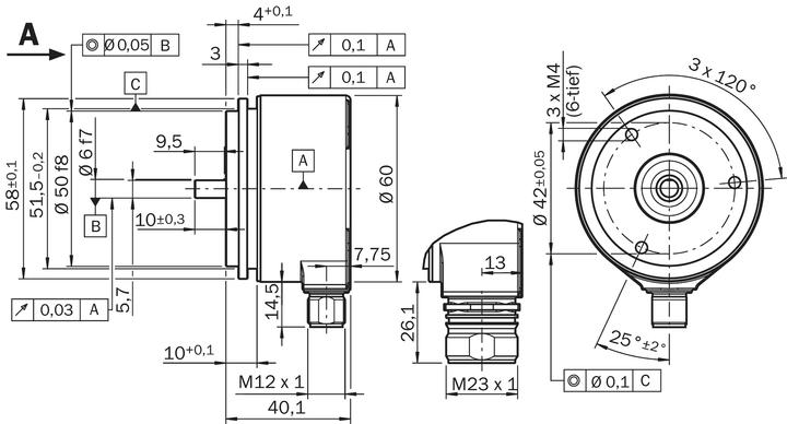 Actual product image Sick Rotary encoder
