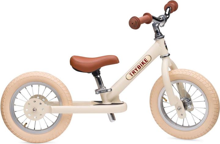 Trybike 2 Wheel Steel, Creme (30TBS-2-CRE-VIN) (12")