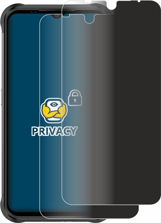 Actual product image BROTECT Anti-spy privacy film Blue light protection film (2 Piece, Ulefone Power Armor 14 Pro)