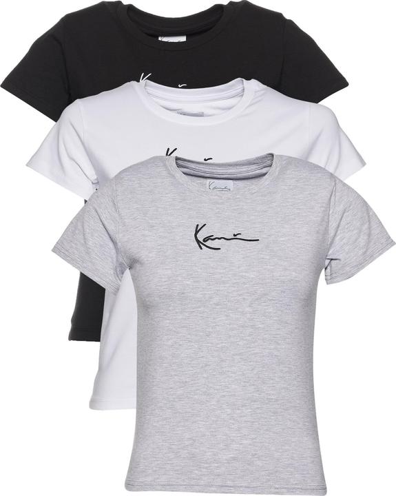 Image du produit Karl Kani KW234-057-4 Small Signature 3-Pack Essential Tight Tee - 126907 (XXS)