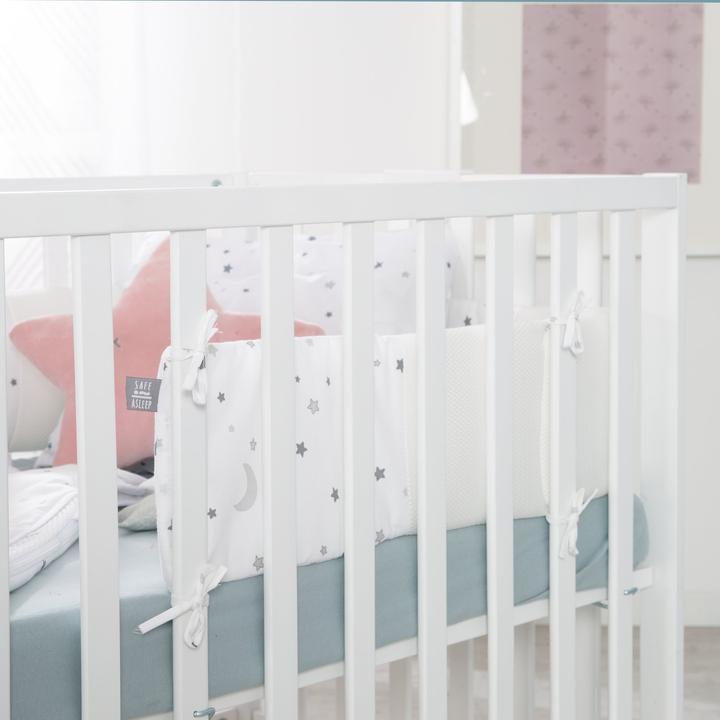 Produktbild Roba Kinderbettset, 70 x 140 cm Sternenzauber grau (70 x 140 cm)
