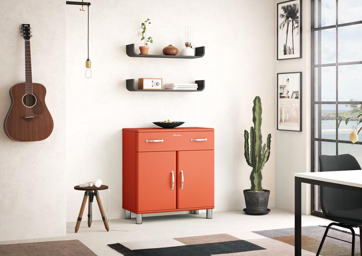 Produktbild tenzo Malibu Schrank Metall/Holzwerkstoff 86x41x92 cm (86 x 41 x 92 cm)