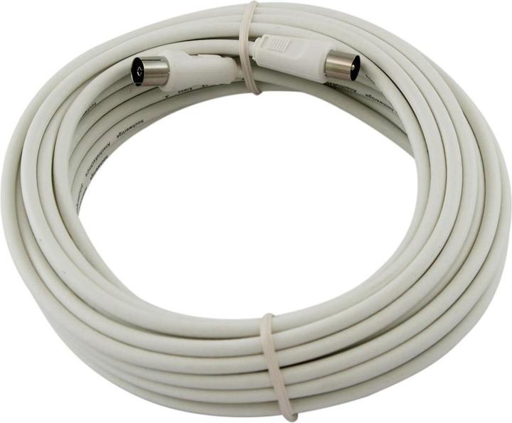 Produktbild Televes Preisner TAK90100G 10m IEC IEC Weiss Koaxialkabel (90 dB, Antennenkabel)