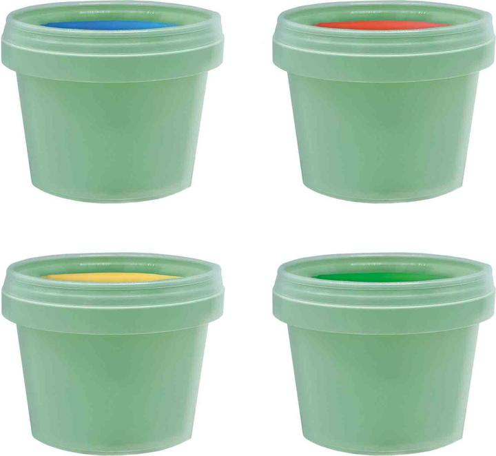 Immagine prodotto Ses Pittura a dita ECO (Verde, Rosso, Giallo, 440 ml)