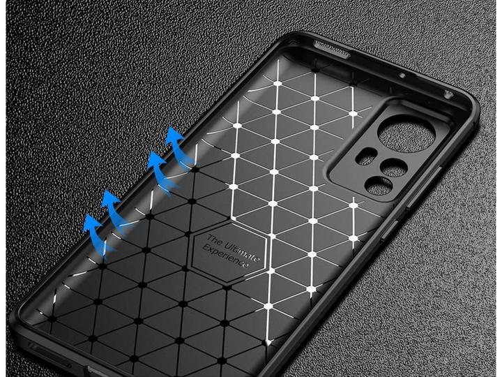Actual product image Screenguard Xiaomi 12X Hull Carbon Design TPU Case (Xiaomi 12X)