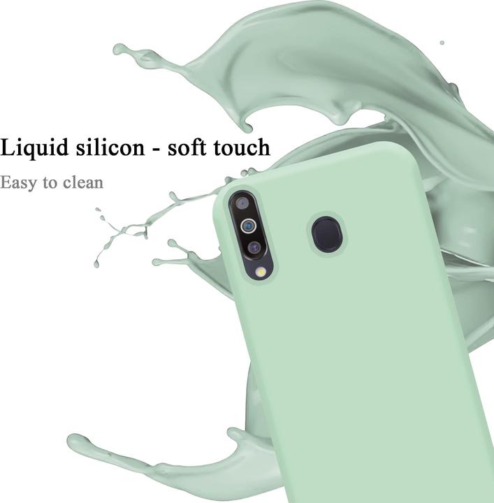 Actual product image Cadorabo TPU Liquid Silicone Case Cover (Samsung Galaxy A40s, Samsung Galaxy M30)