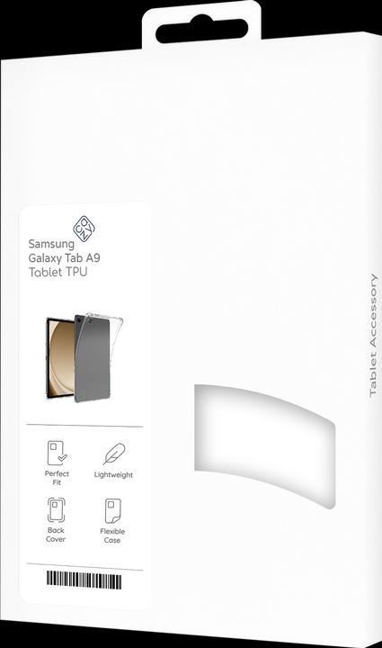 Produktbild Cazy Silikon Hülle Kompatibel mit Samsung Galaxy Tab A9 - Soft TPU Schutz - Transparant (Galaxy Tab A9)