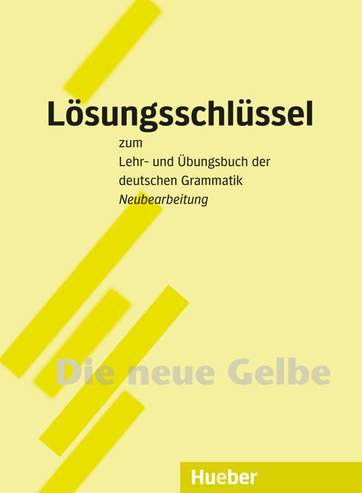 Energy Label Lehr- und Übungsbuch der deutschen Grammatik. Lösungsschlüss (German, Richard Schmitt, 2022)