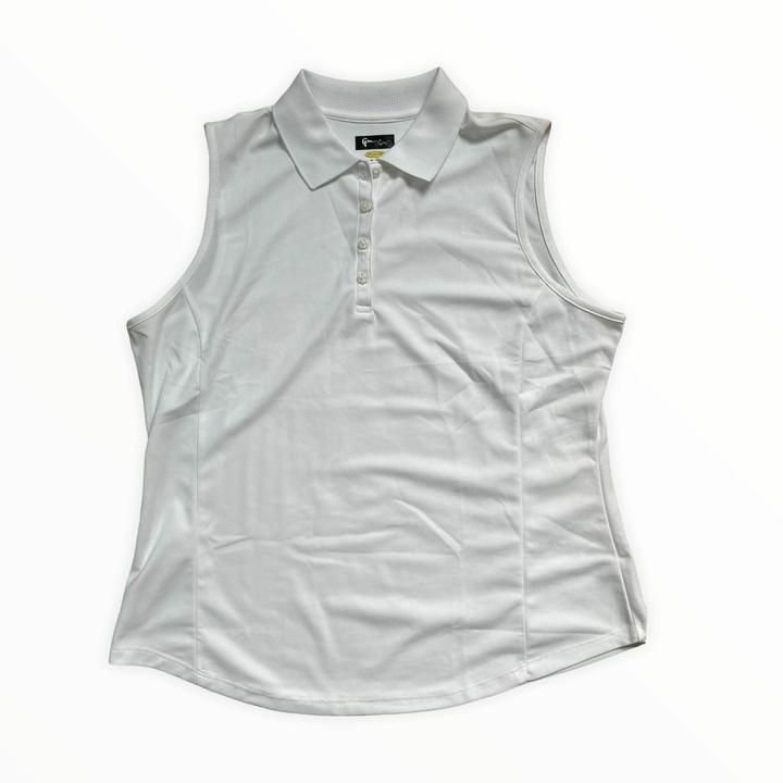 Actual product image Greg Norman Sleeveless women's polo (XL)
