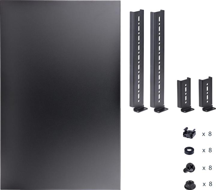 Produktbild StarTech 1 HE verstellbarer Schwerlast Fachboden für Server Rack/ Schrank bis 80 Kg - Fachboden für Server...