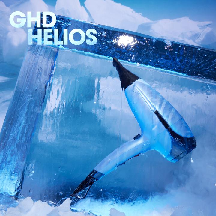 Actual product image ghd Helios Icy Blue Collection