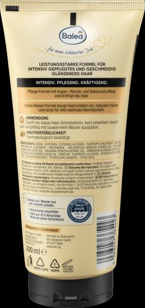 Actual product image dm BaleaProfessional Conditioner Oil Repair Intensive