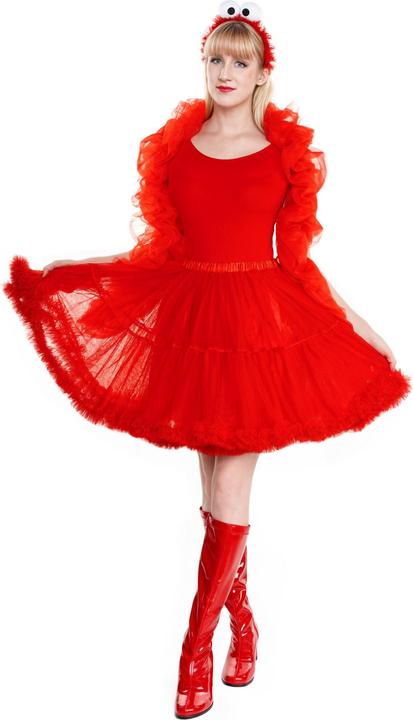 Produktbild Maskworld Die Sesamstrasse Elmo Tutu - Kostüm für Fasching (One Size)